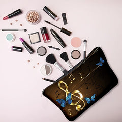 Stylish Print Cosmetic Zipper Bag Lightweight Toiletry Wash Bag