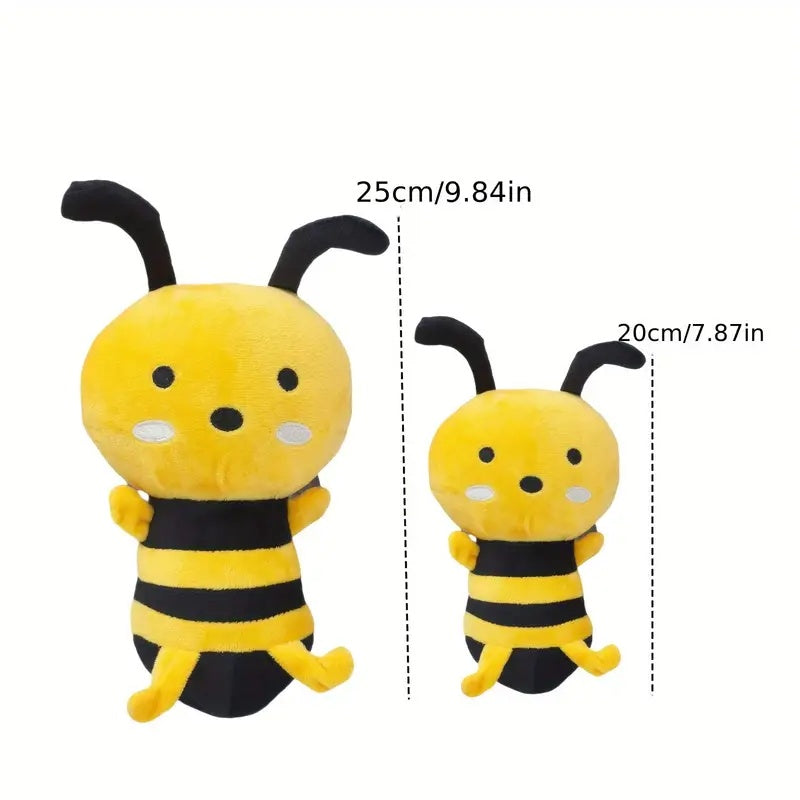Bee Plush Toy Yellow Stripes Soft Stuffed Animal