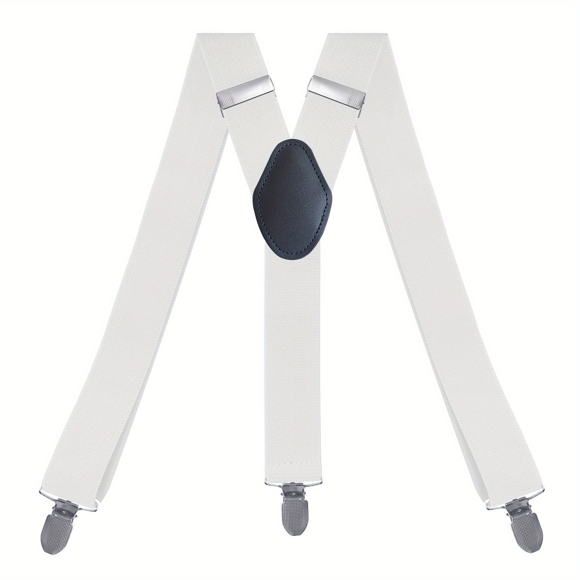 Men's Y Suspenders 3 Clip Elastic