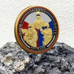 First Responders Courage Challenge Coin Gift for Collection