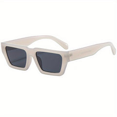 Rectangle Frame Sunglasses UV400