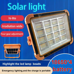 Large Capacity Solar Energy Charging Emergency Light
