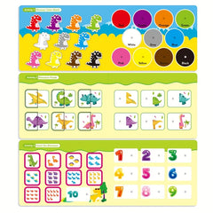 Reusable Sticker Activity Books for Quiet Time Puzzle Stickers