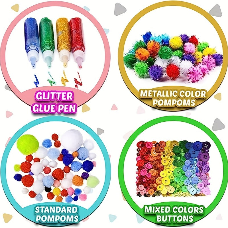Kindergarten Felt Ball Making Set DIY Educational Toy