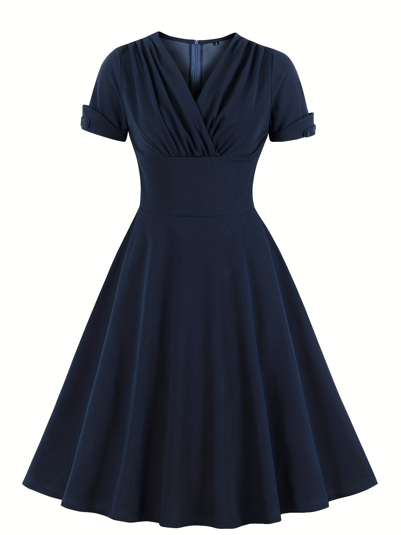  Women's A-line Retro Dress