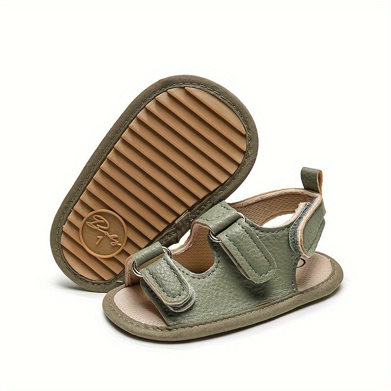 Baby Boys Breathable Open Toe Sandals Lightweight Anti Slip Sandals