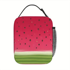 Watermelon Insulated Lunch Bag - Leakproof Thermal Tote