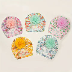 Soft Printed Donut Baby Hat for Newborns