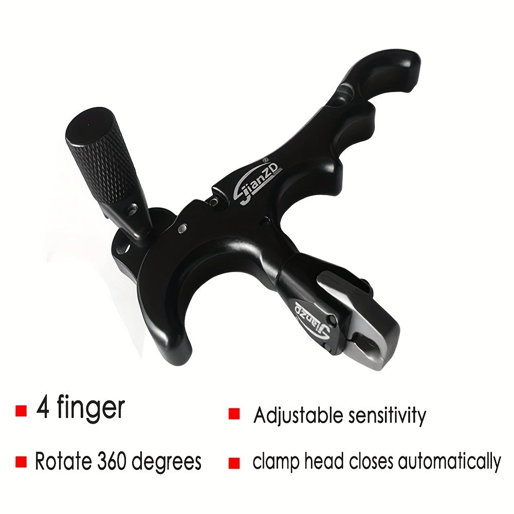360 Rotation Thumb Release for Compound Bow, Improved Accuracy and Comfort