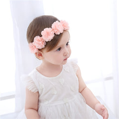 2pcs Infant Flower Headbands Hair Accessories for Baby Girls