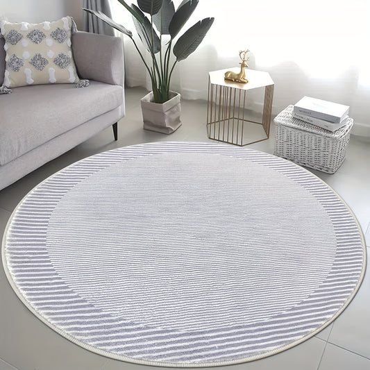 Soft Non Slip Round Floor Carpet Indoor Mat for Room Decor