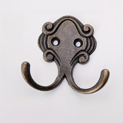 1pc Retro Double Claw Hook Strong Load-bearing Hanging Hook