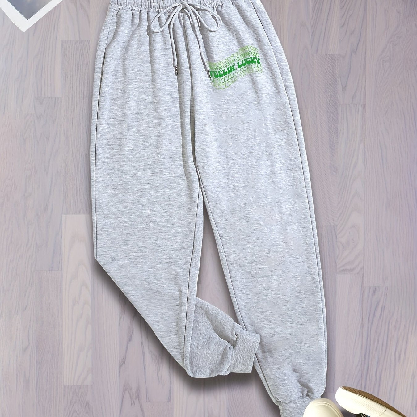  St Patrick's Casual Sports Sweatpants Women's Plus