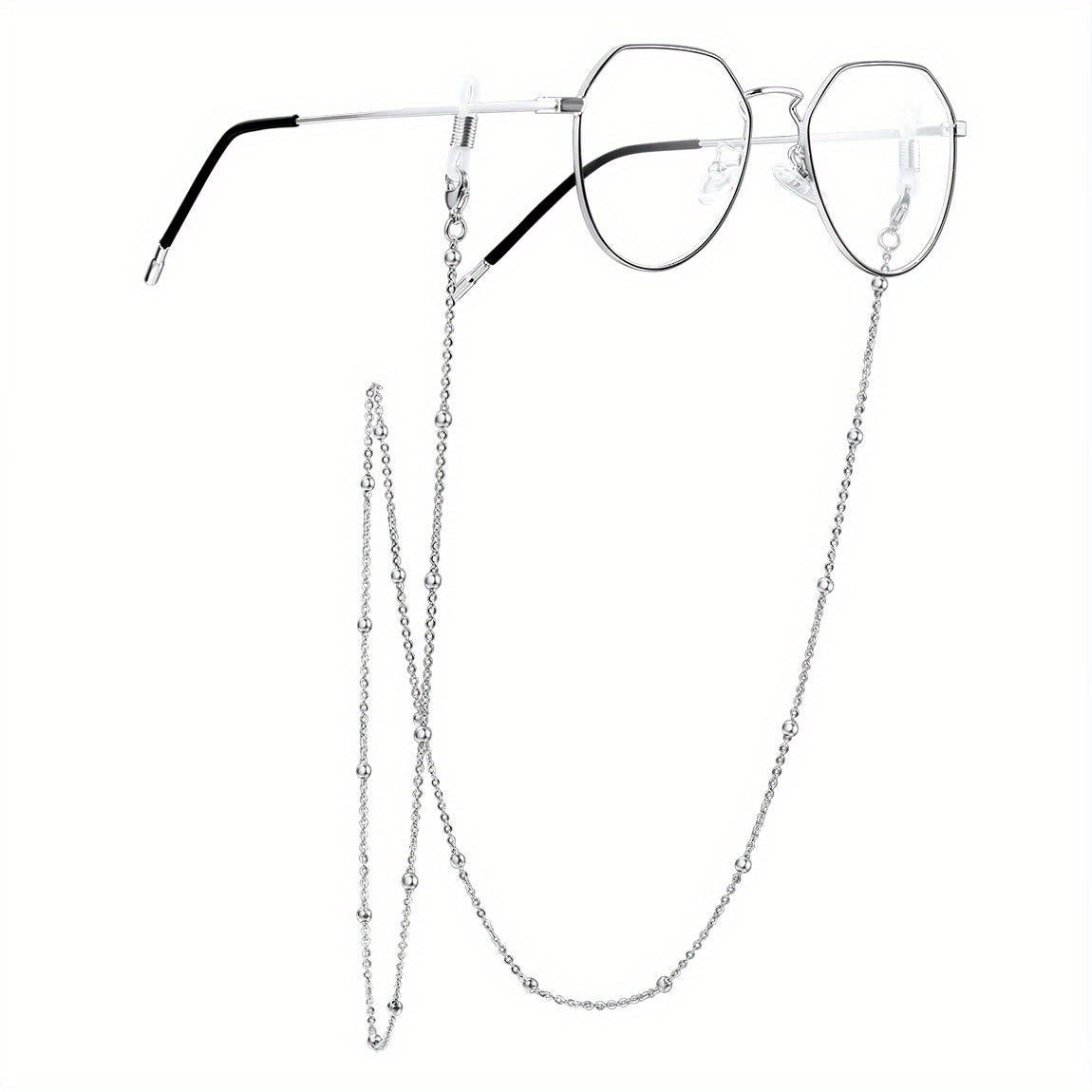 Stainless Steel Glasses Chain Anti Slip Eyeglasses Lanyard Strap