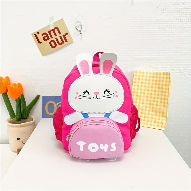 Kids Little Rabbit Backpack Large Capacity Kindergarten Schoolbag Waterproof