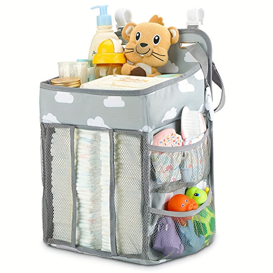 Portable Waterproof Crib Hanging Storage Bag Caddy Organizer