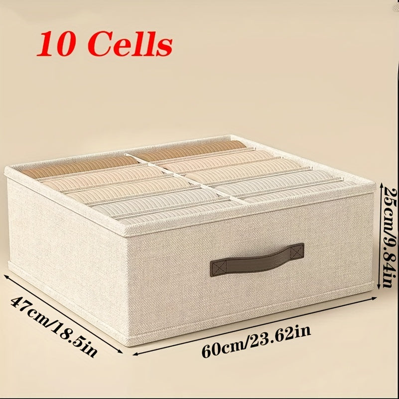 Pants Drawer Storage Basket Grids Leggings Storage Box