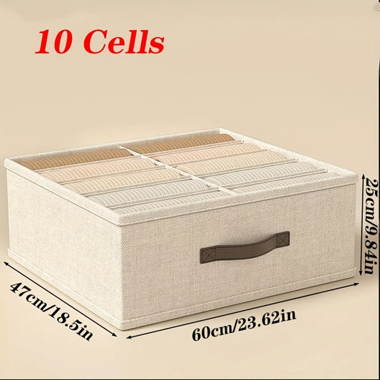 Pants Drawer Storage Basket Grids Leggings Storage Box