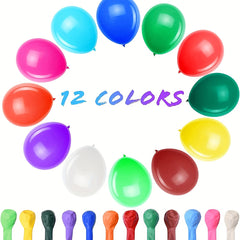 120 Colorful Balloons Set for Celebration Events