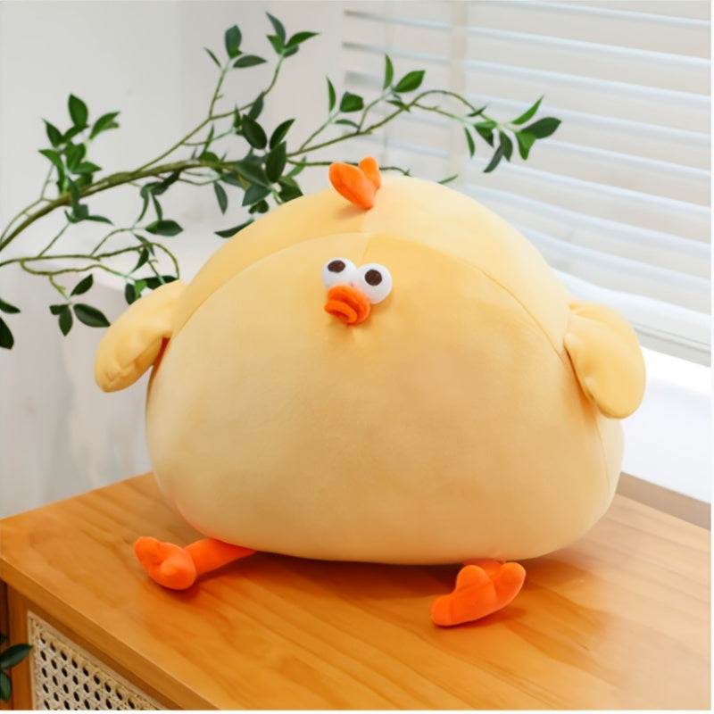 9.84in Plush Toy Realistic Stuffed Animal with Expressive Eyes & Fluffy Ears