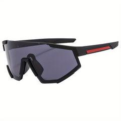 Men's Large Frame Windproof Cycling Sunglasses Night Vision Sports Outdoor
