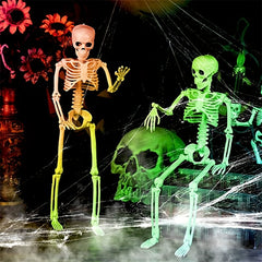 1pc Halloween Skeleton Posable Joints for Halloween Decor