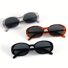 Square Oval Sunglasses Anti Glare UV400