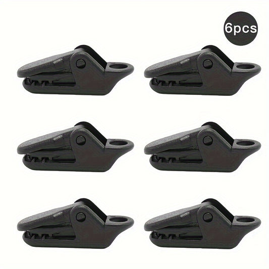 8pcs Tent Crocodile Clips Outdoor Camping Canopy Tent Windproof Fixed Clip
