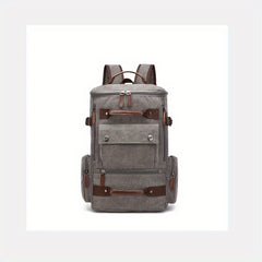 Durable Canvas Backpack with Multiple Compartments