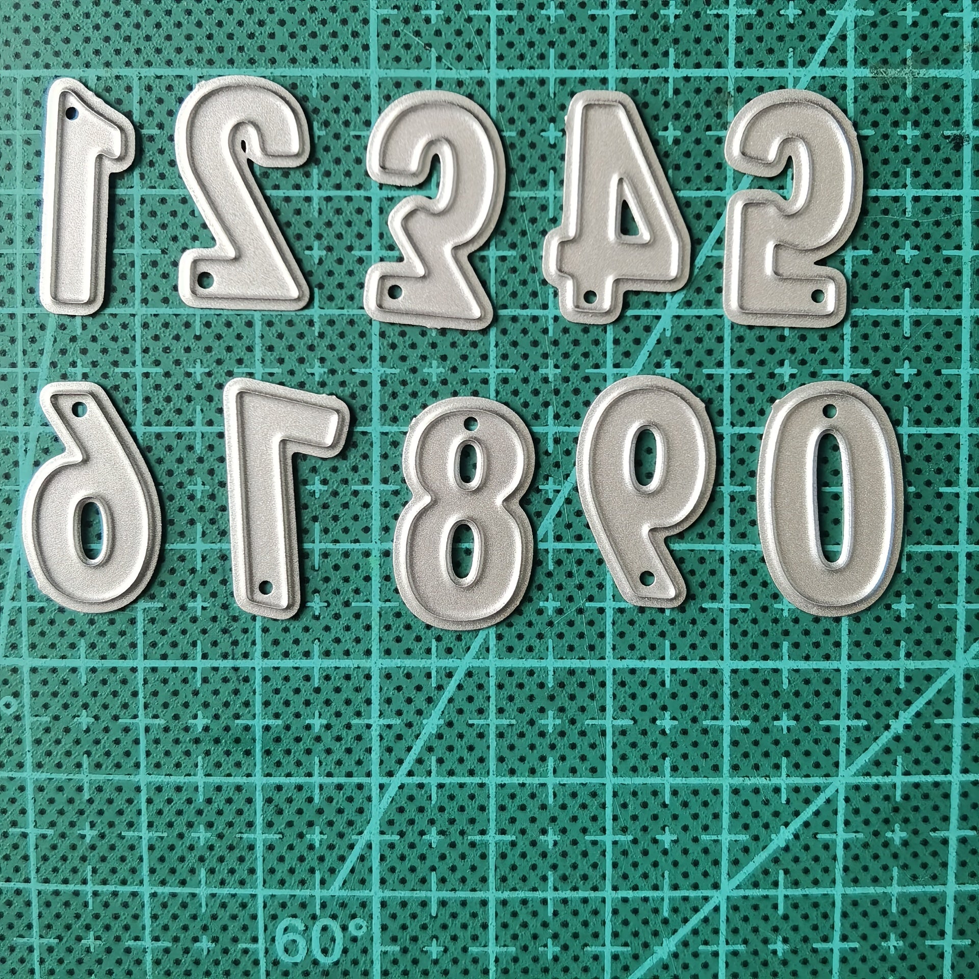 1pc Number 0-9 Die Cuts Embossing Mold for DIY Scrapbooking Crafts