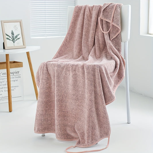 Women's Wearable Bath Towel Absorbent Bath Wrap Towel Bathrobes