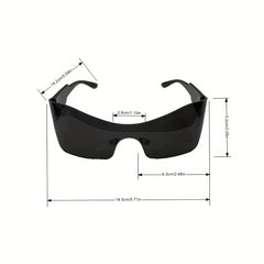 Men's Cycling Windproof Sports Sunglasses Y2K Rimless Decorative Eyewear