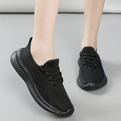 Women's Mesh Lace Up Sports Shoes Comfortable Running Shoes