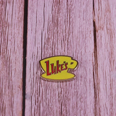 Luke's Brooch Enamel Metal Badges Lapel Pin Jackets Jeans Accessories