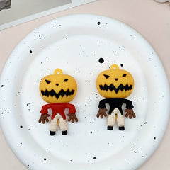 Cartoon Pumpkin Keychain for Backpacks