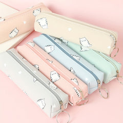 Adorable Kitten Pencil Case for Students