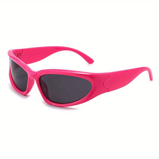Y2K Wrap Around Sunglasses Cat Eye UV400