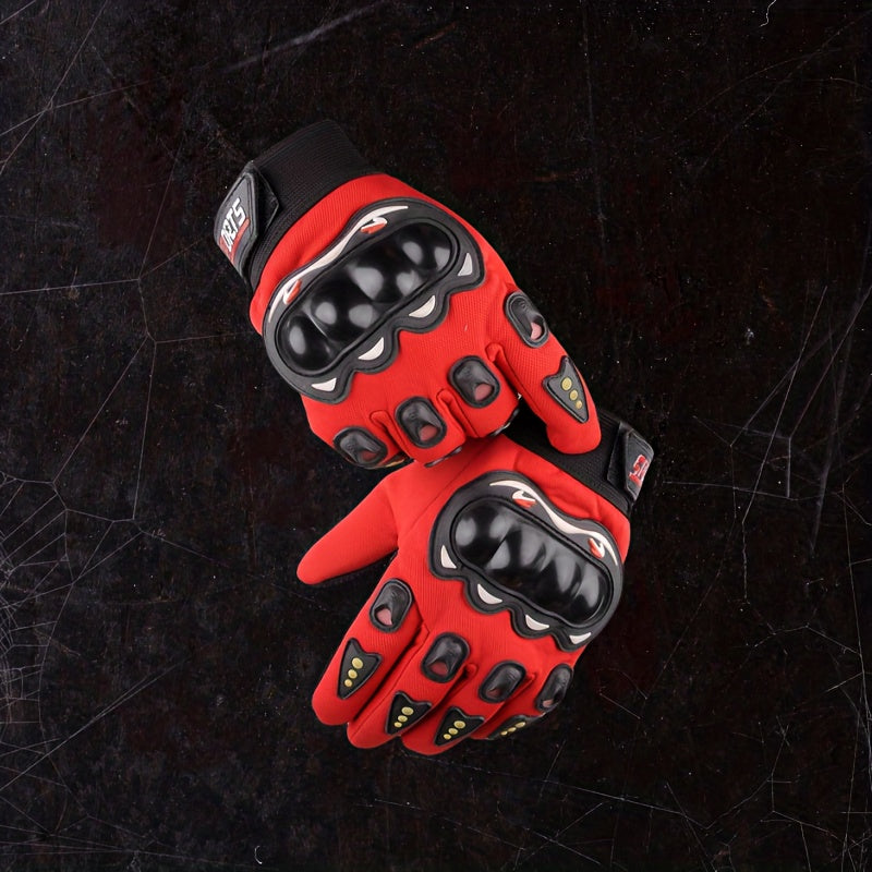 Men's Anti Slip Motorcycle Gloves Protective Racing Cycling