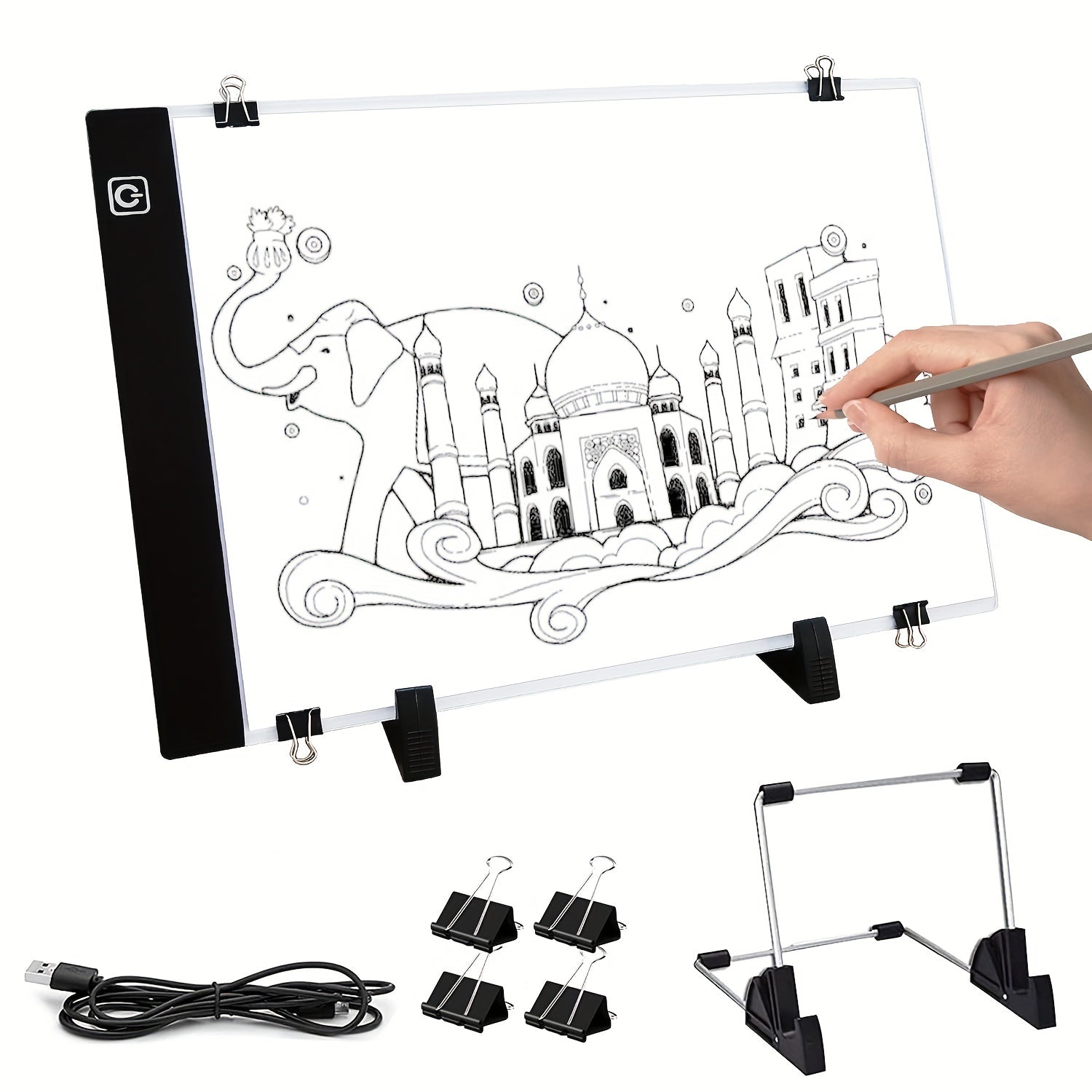LED Light Box For Tracing Pad USB Powered Light Board