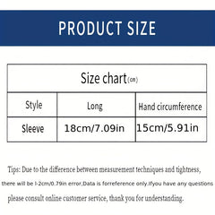 Breathable Mesh Sleeve Wrist Decoration Fingerless Gloves
