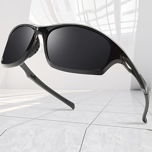 Square Polarized Sunglasses For Outdoor, Men&Women's Casual Eyewear