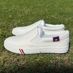 Men's Breathable Canvas Slip On Shoes for Jogging