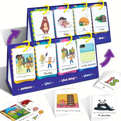Educational Flashcards Interactive Spelling Game 2pcs
