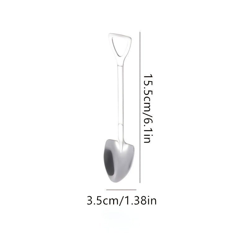 Stainless Steel Coffee Ice Cream Dessert Spoon