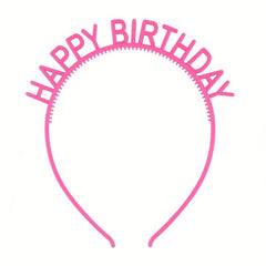 Birthday Tiara Crown Sweet Headband For Girls Women