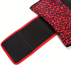 Leopard Waist Trainer Tummy Wrap Slimmer Belly Belt Women's Shapewear