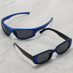 2 Pairs Men's UV Resistant Sunglasses for Outdoors Sports Driving