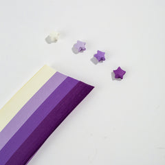 540 Colorful Double Sided Origami Lucky Stars