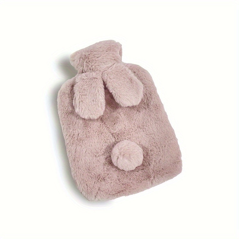 500ml Rabbit Plush Hot Water Bag Hand Warmer Christmas Gift