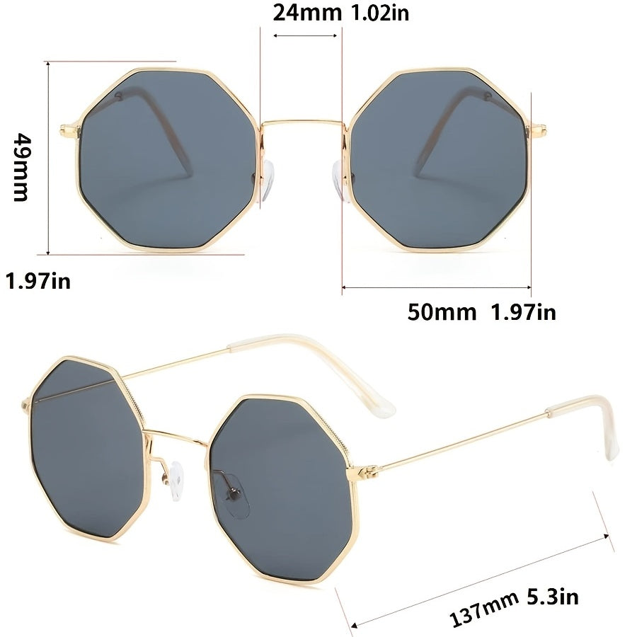 Geo Style Frame Glasses - 7 Styles